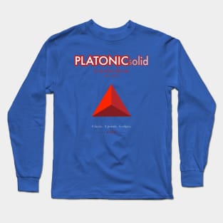 Tetrahedron. Long Sleeve T-Shirt